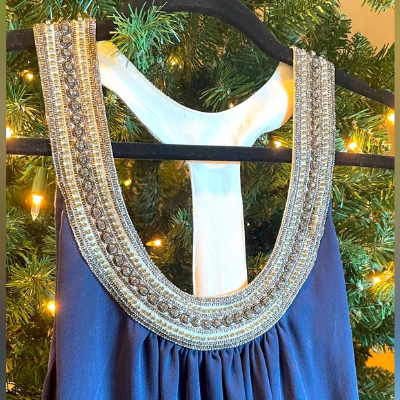 Gorgeous Joie Dress with Beaded Neckline - Picture 2 of 3